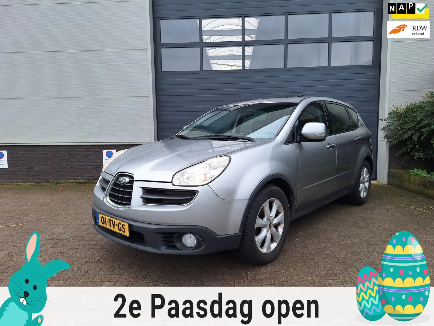 Subaru Tribeca | 3.0R Luxury | Automaat | Airco | Open dak | Grau - 1