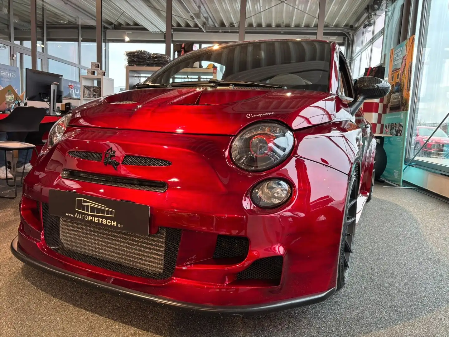 Abarth 500 Romeo Ferraris Cinquone Rouge - 1