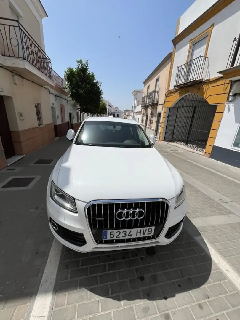 Audi Q5 2.0TDI quattro Attraction S-Tronic 177 Blanco - 2