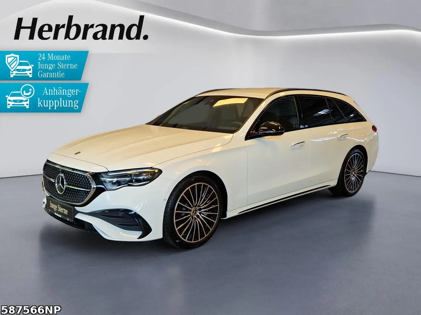 Mercedes-Benz E 220 d T AMG  DIGITAL DISTRONIC AHK NIGHT 360° Wit - 1