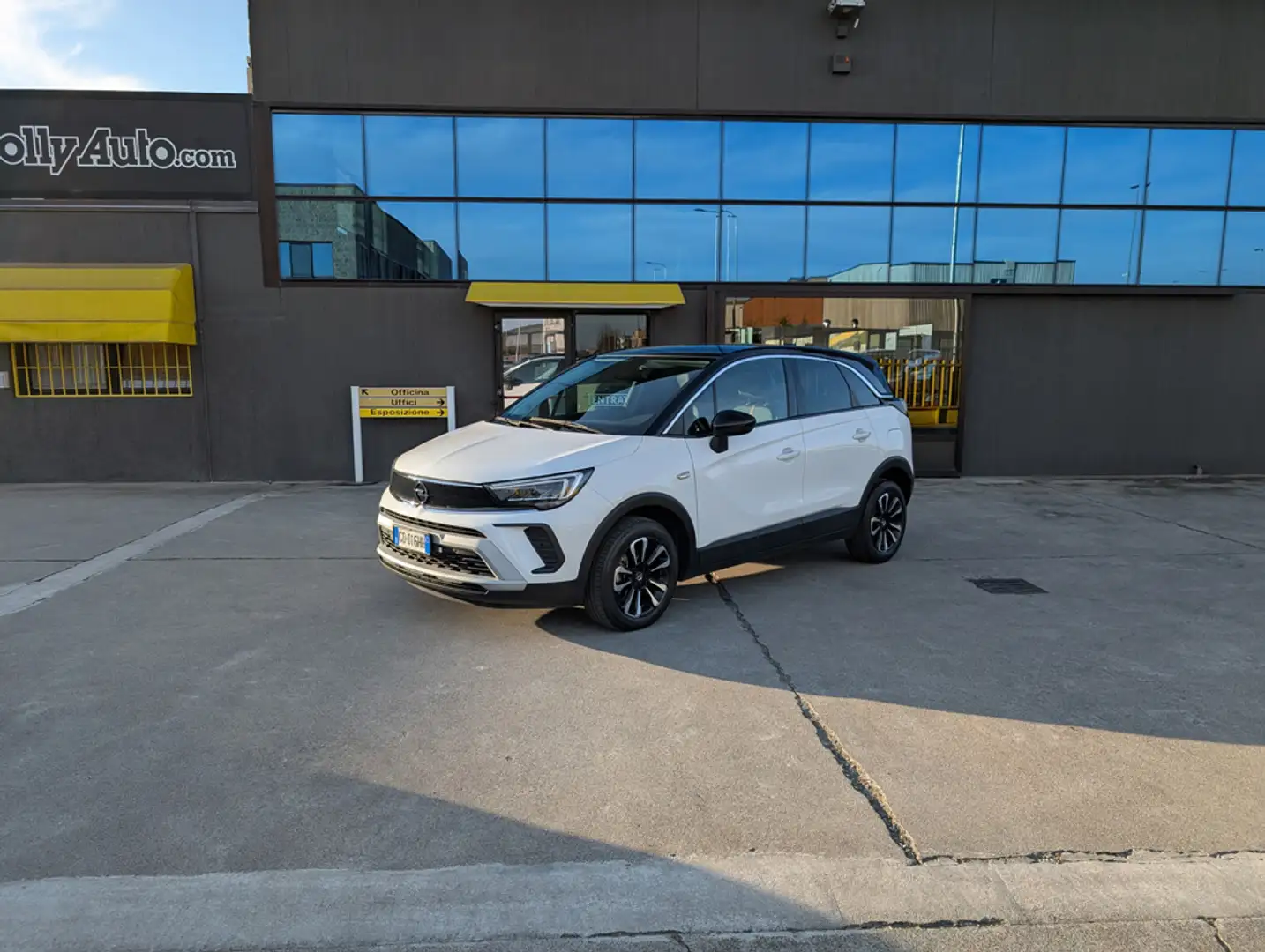 Opel Crossland X 1.5 ECOTEC Elegance 120cv AT6 - AUTOMATICA Weiß - 1