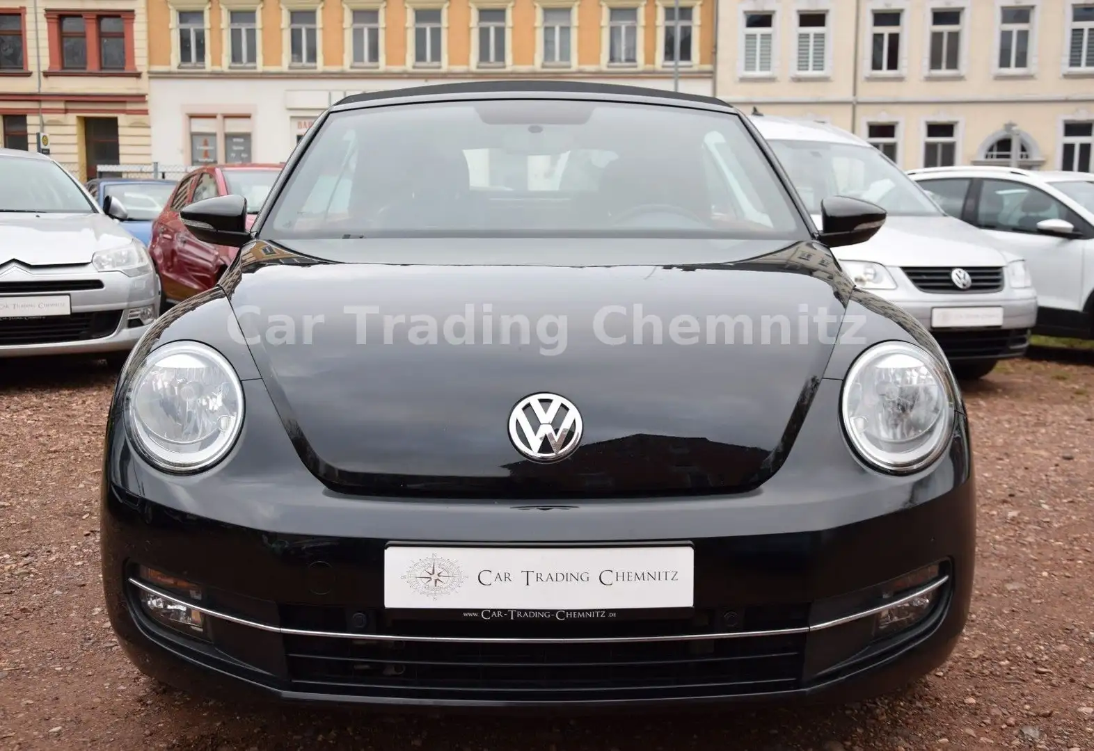 Volkswagen Beetle Cabriolet Design BMT Sitzheizung Klima Czarny - 2