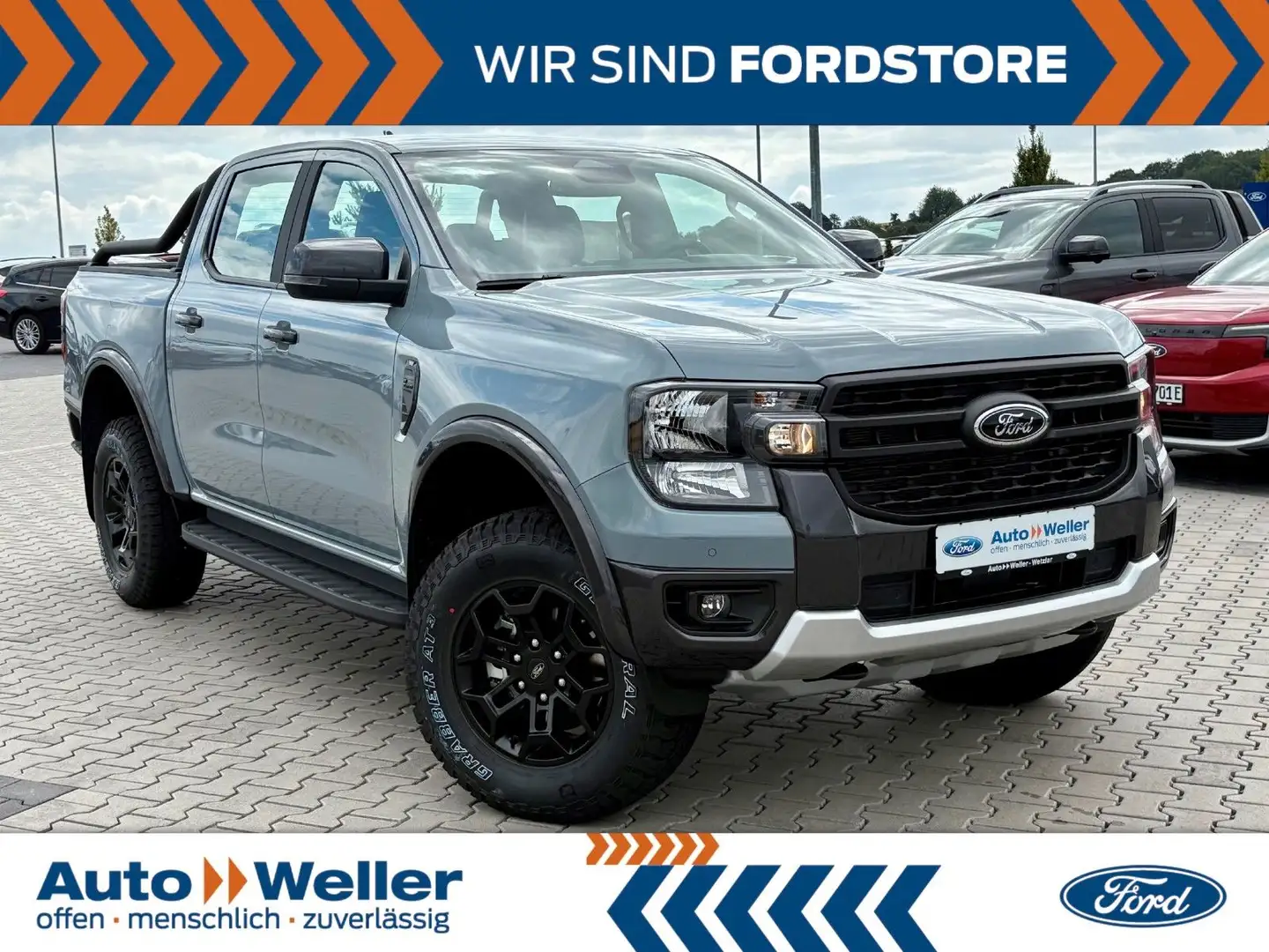 Ford Ranger Tremor e-4WD DOKA 2.0 Ecoblue AT ACC Grijs - 1