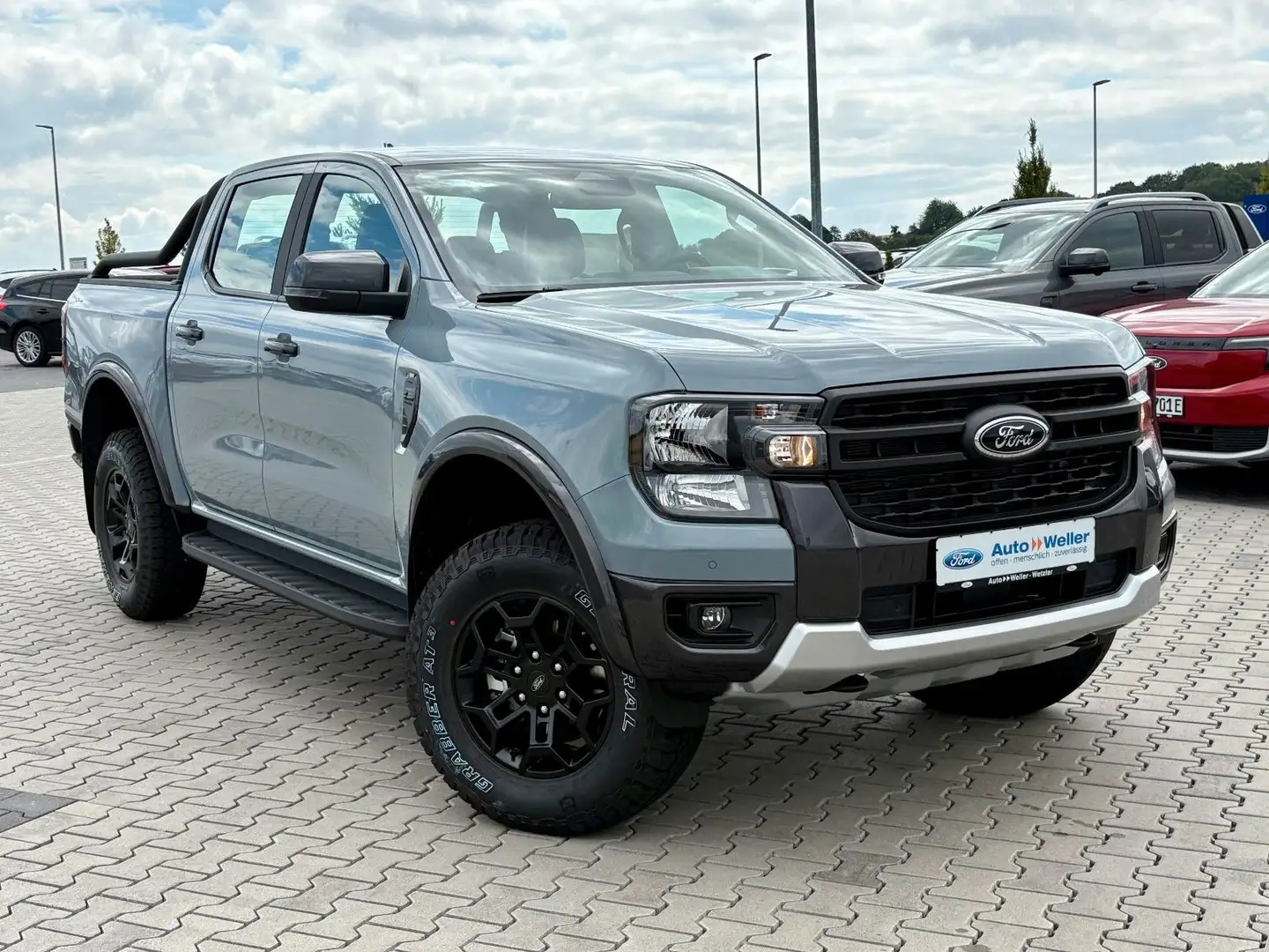 Ford Ranger Tremor e-4WD DOKA 2.0 Ecoblue AT ACC Grijs - 2