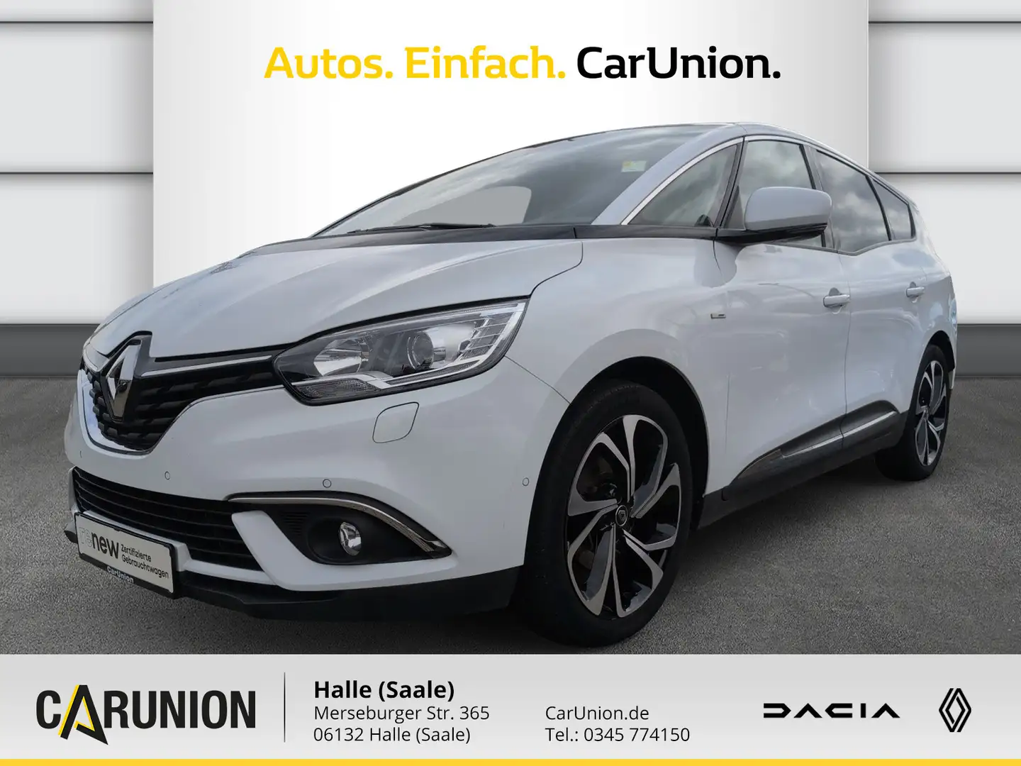 Renault Grand Scenic BOSE Edition TCe 160 EDC GPF Navi Weiß - 1