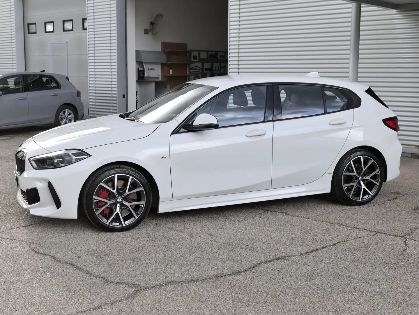 BMW 125 128ti Msport aut. Weiß - 2