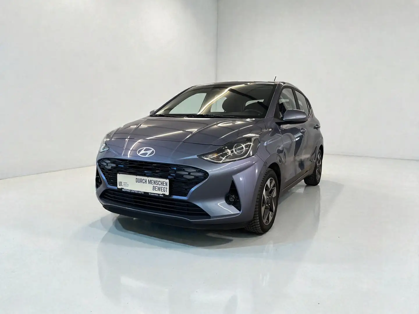Hyundai i10 Automatik Jubel-BARPREIS *Alu*Navi*Rfkam*Klima Blau - 2