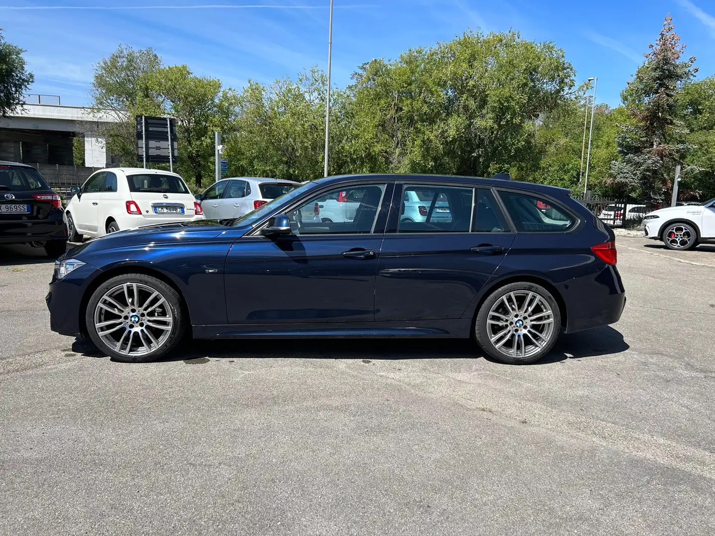 BMW 316 316d Touring Msport Blu/Azzurro - 2