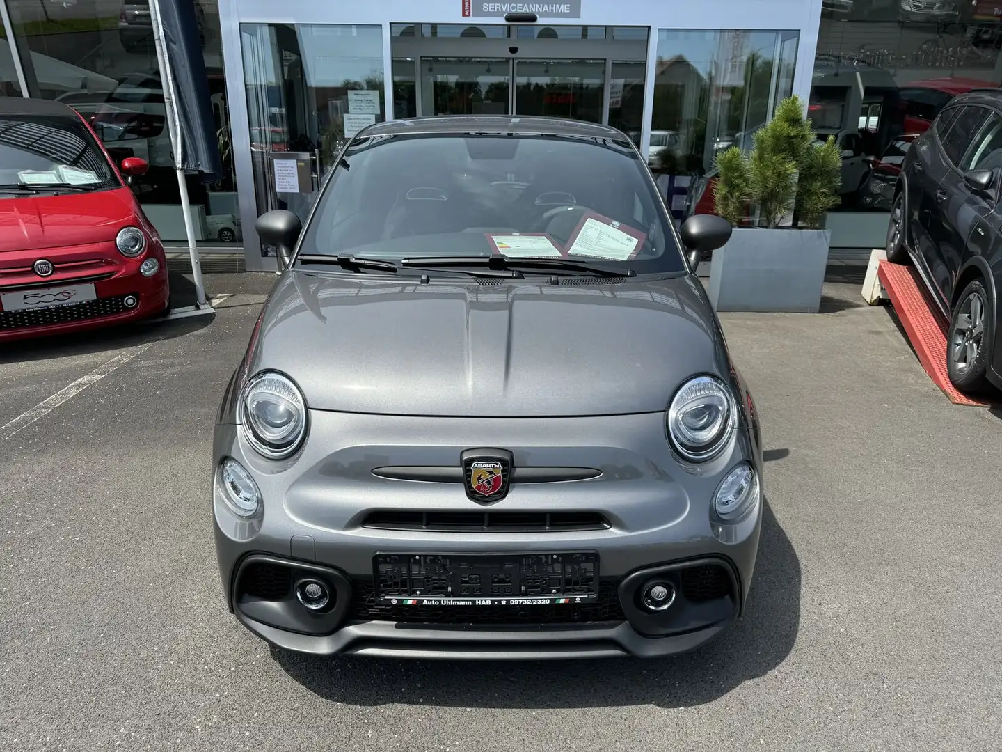 Abarth 595 1,4 165PS Klima... Gris - 2