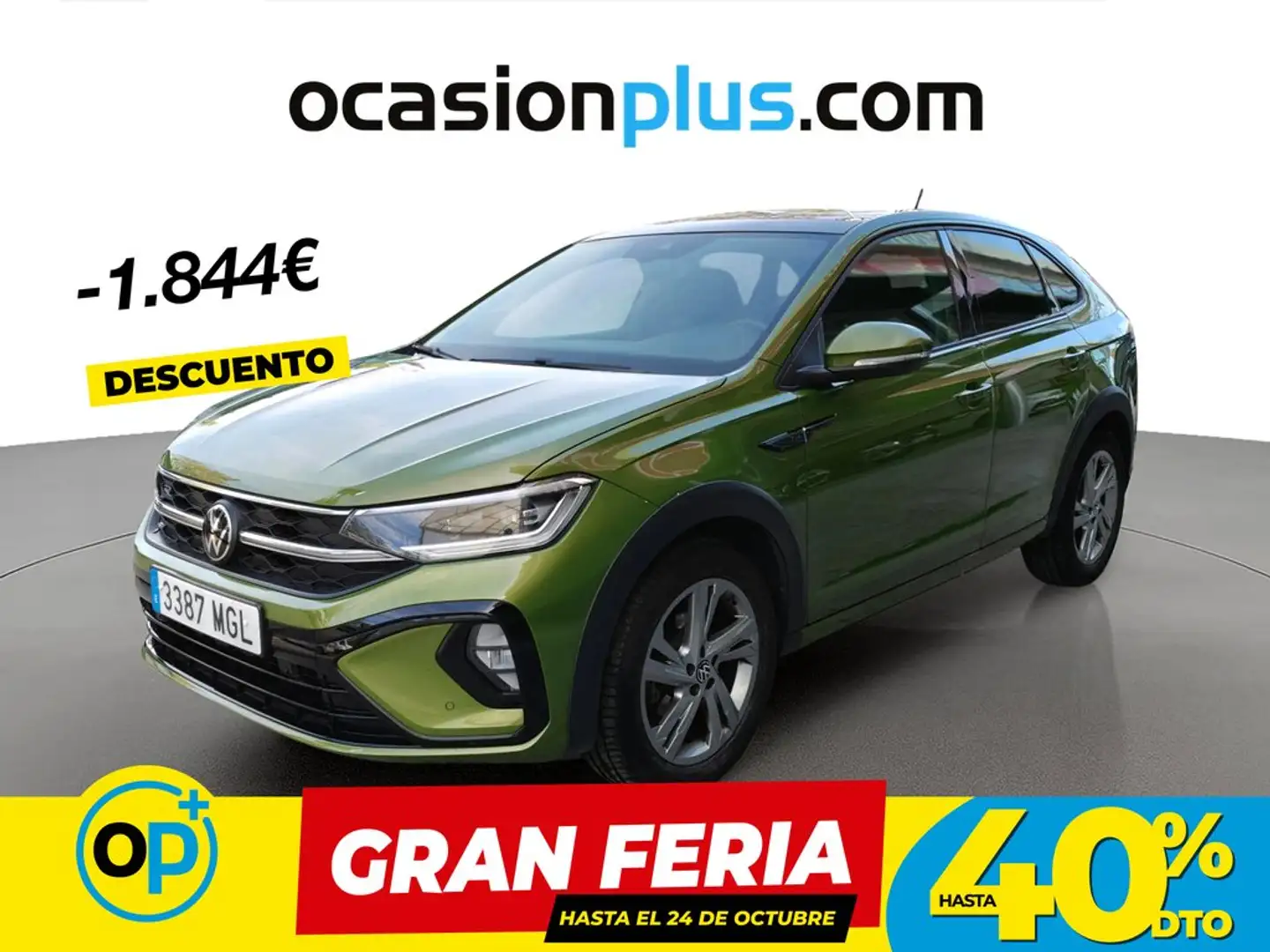 Volkswagen Taigo 1.0 TSI R-Line DSG 81kW Verde - 1