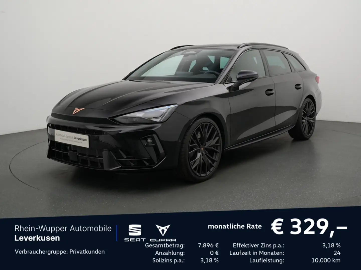 CUPRA Leon ST Black Edition VZ DCC PANO MATRIX ACC Schwarz - 1