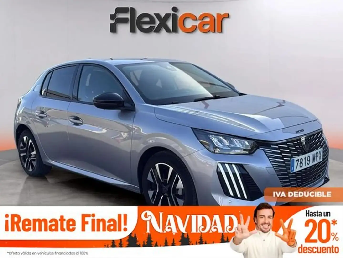 Peugeot 208 1.2 Puretech S&S Allure 100 Grau - 1