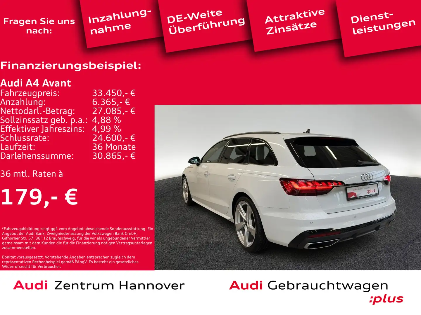 Audi A4 S line 35 TFSI S-tronic Bílá - 2
