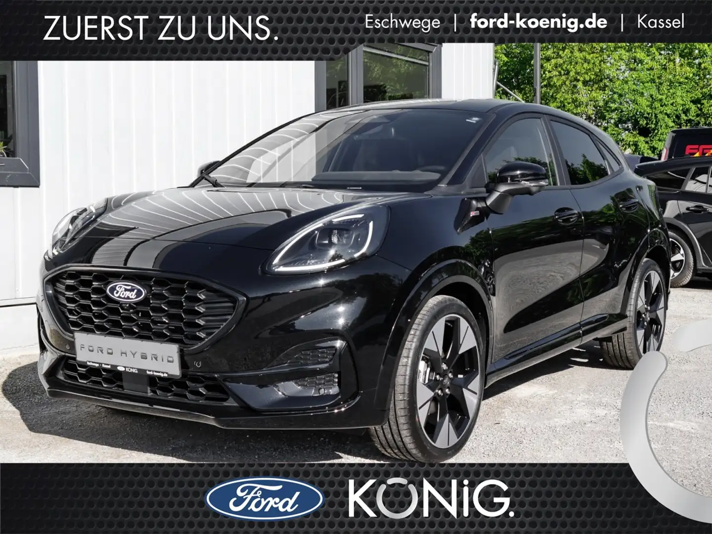 Ford Puma ST-Line MildHybrid Aut.+ACC+360Kamera+Navi Klima Schwarz - 1