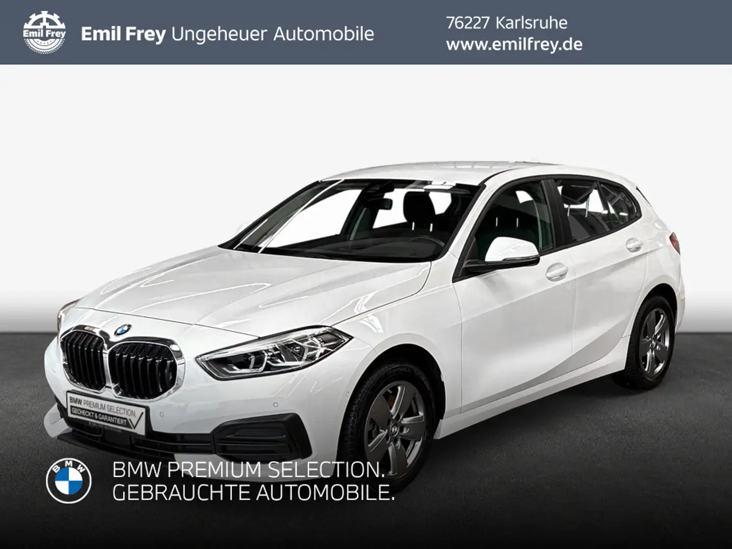 BMW 118 i Advantage Weiß - 1