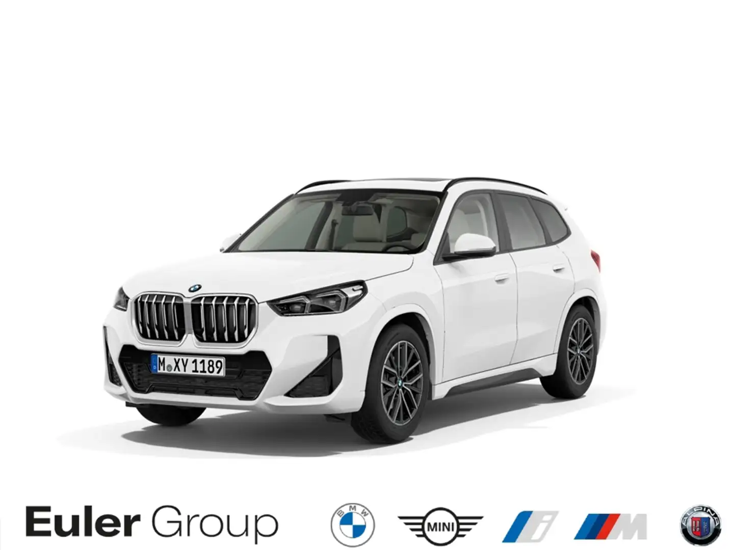 BMW X1 sDrive18iA M-Sport Sportpaket AD El. Panodach Pano Weiß - 1