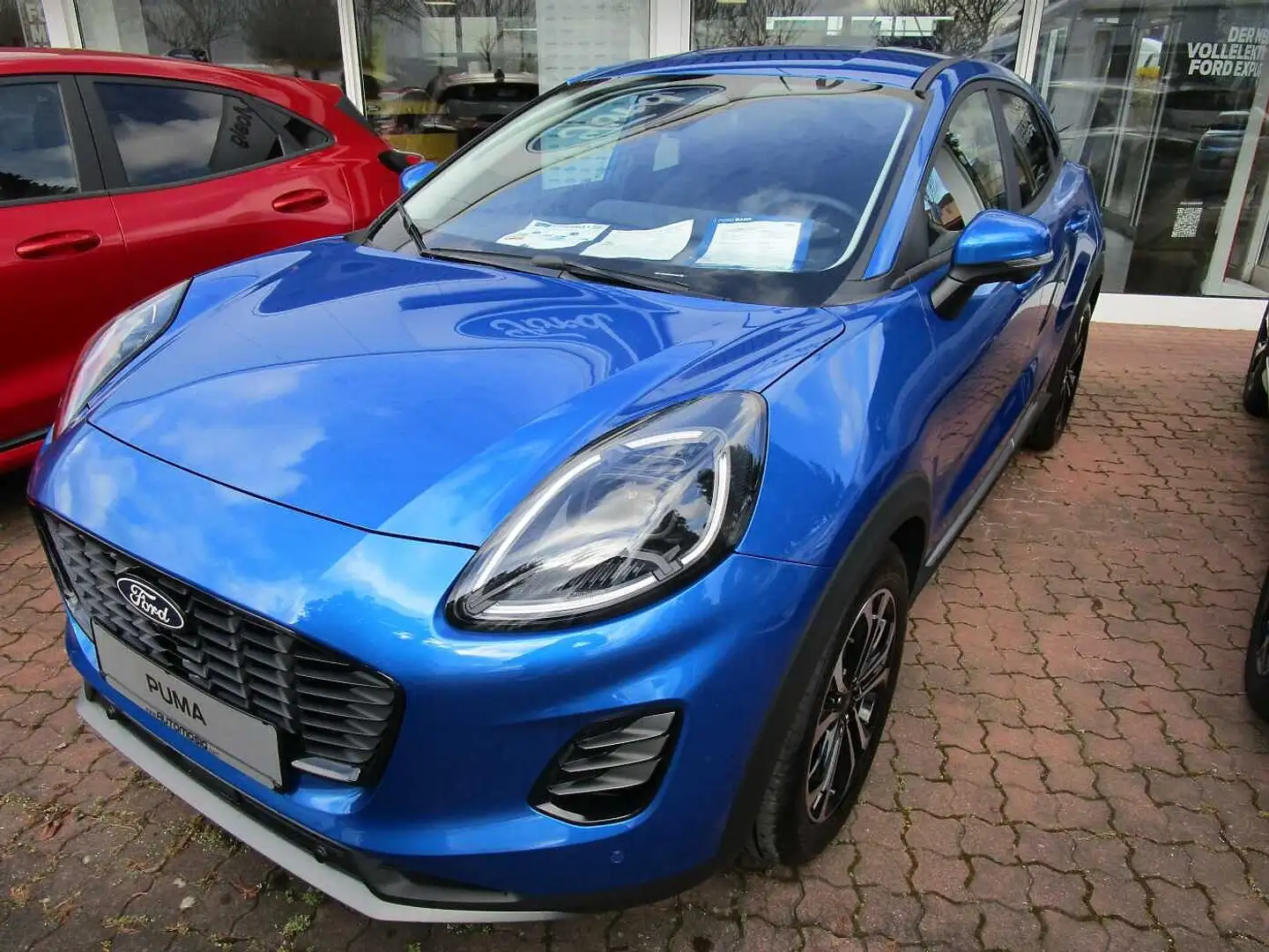 Ford Puma 1.0 EB MHEV TITANIUM/TWA/RFK/Navi/360°Kamera Bleu - 2