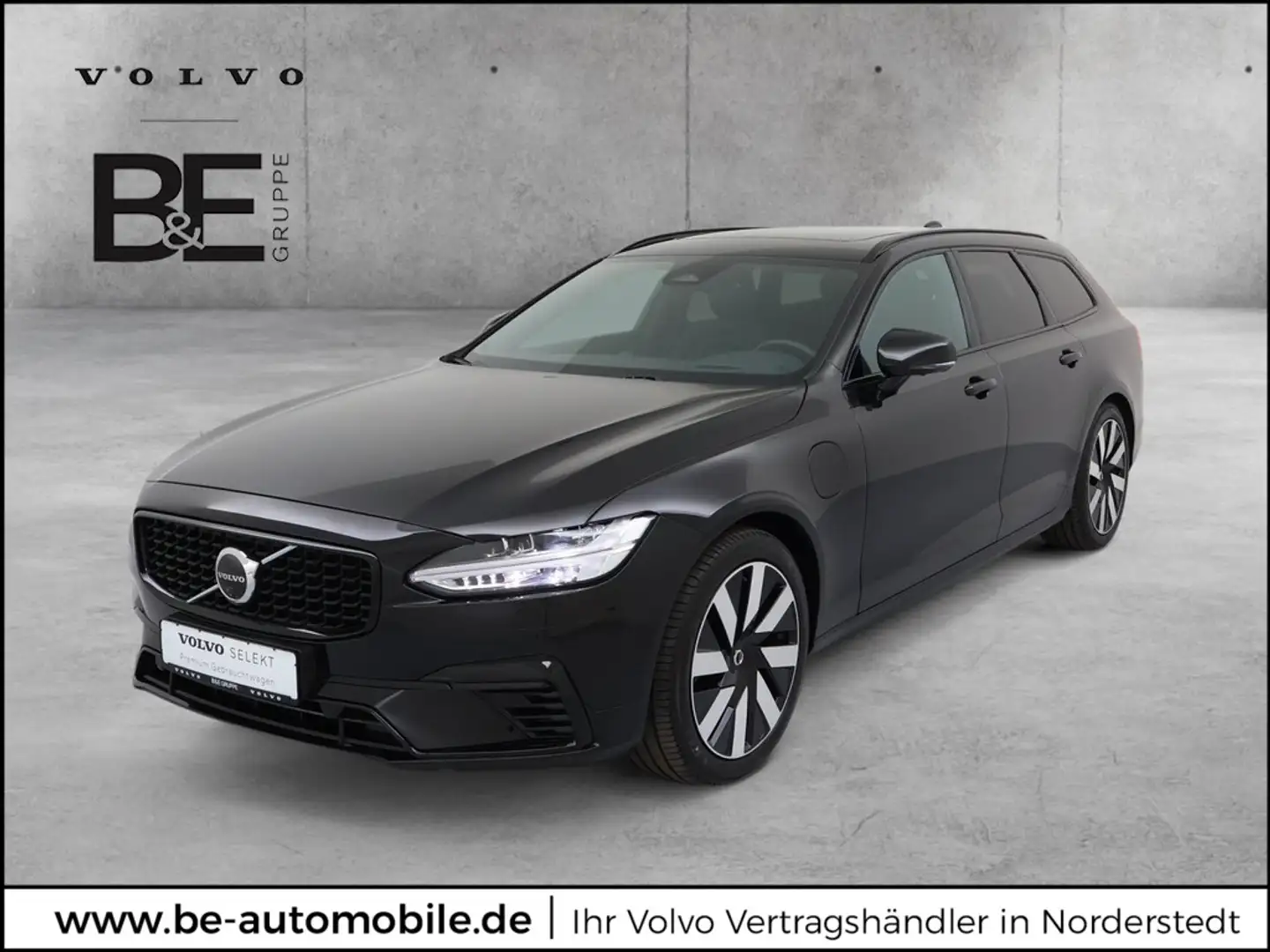Volvo V90 T6 AWD Plus Dark Recharge Plug-In Hybrid Schwarz - 1