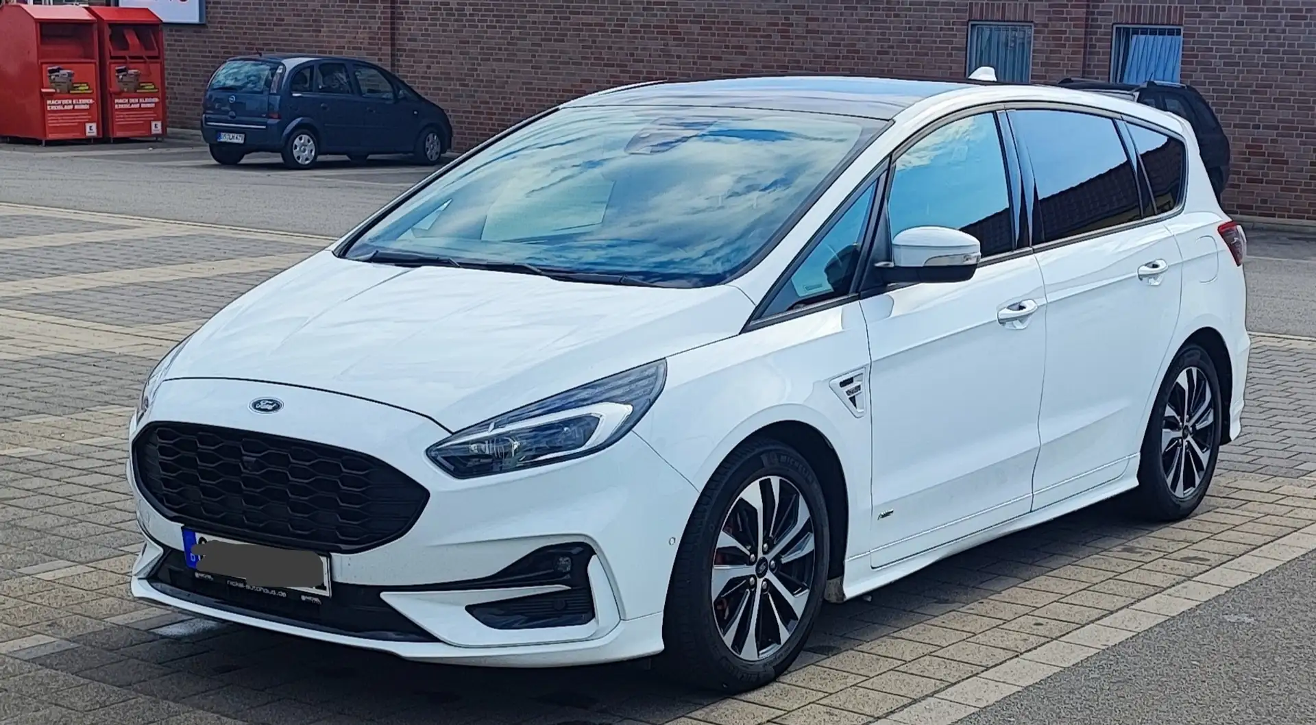 Ford S-Max ST-Line AWD Weiß - 1