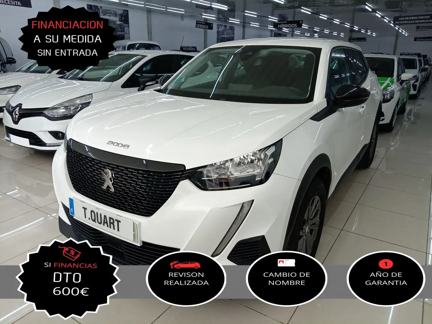 Peugeot 2008 1.5BlueHDi S&S Active Pack EAT8 130 Blanco - 1