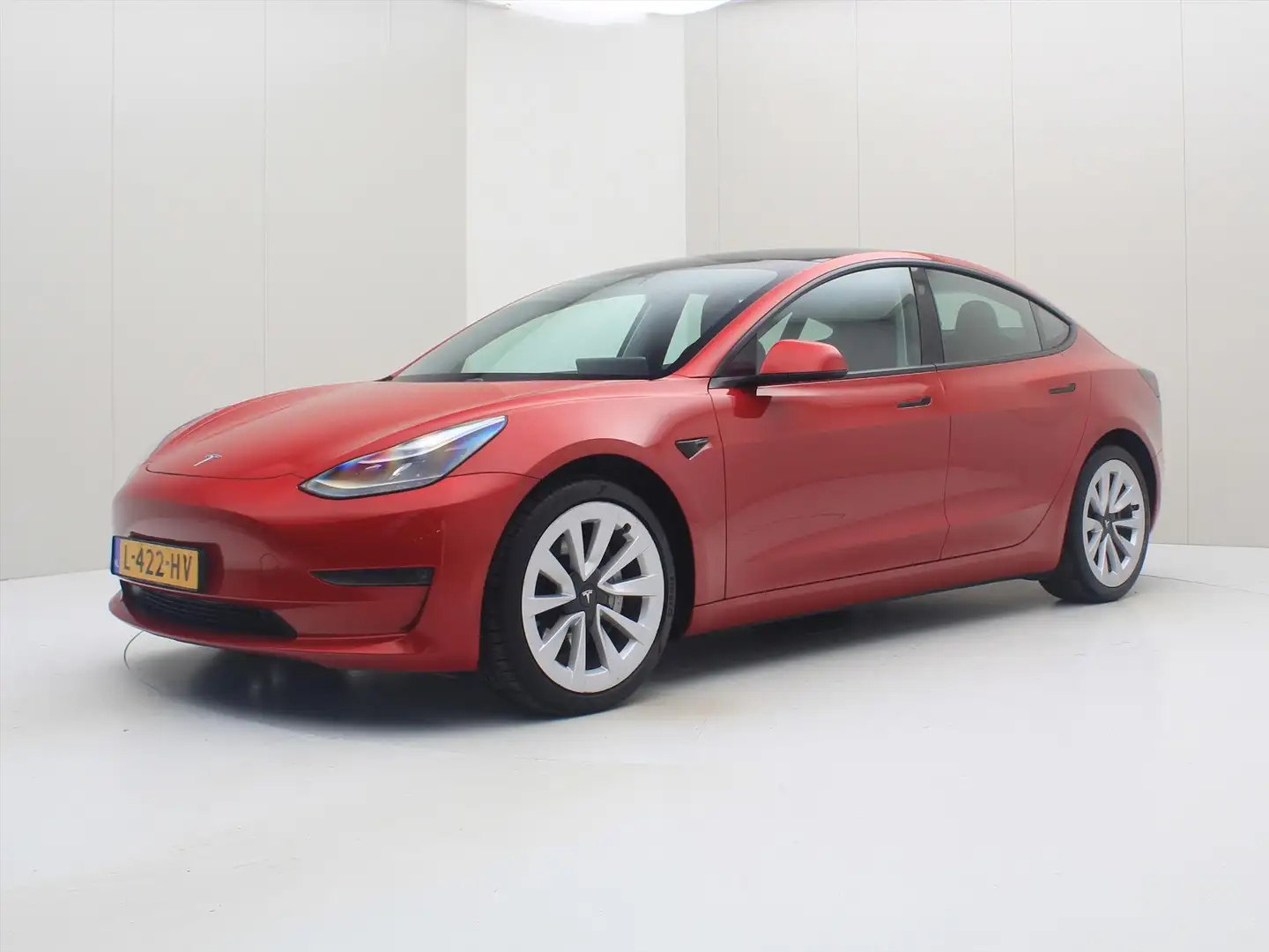 Tesla Model 3 Long-Range AWD 351pk 75 kWh FACELIFT 94% SoH [ FSD Rood - 1