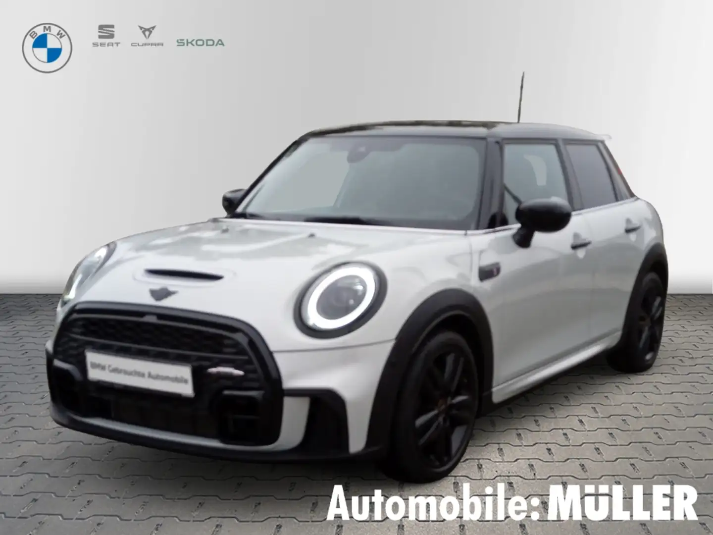 MINI Cooper S John Cooper Works +ACC+Harman&Kardon+KEYLESS Silber - 1
