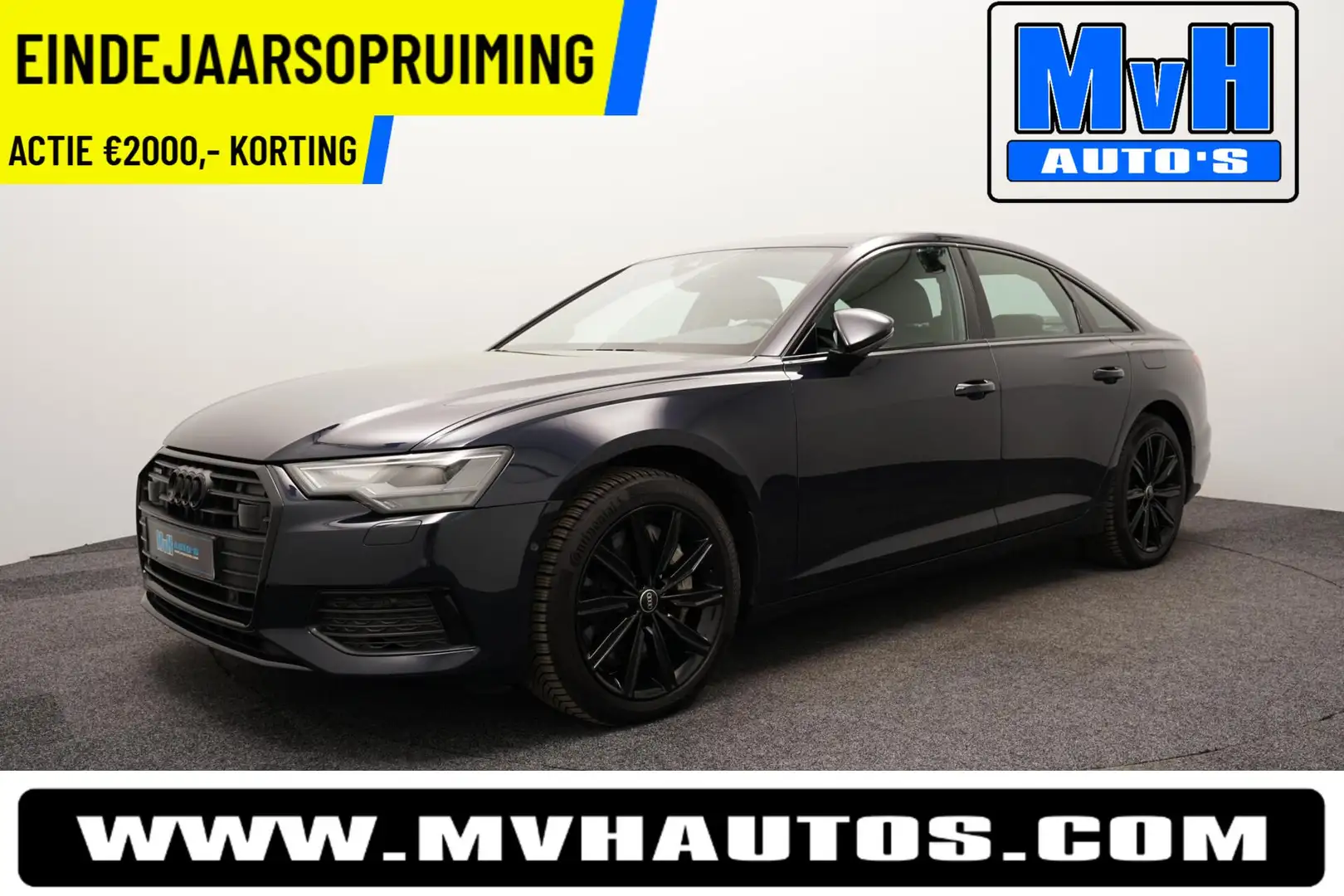 Audi A6 Limousine 50 TFSI e quattro S edition|CAMERA|LED|A Blauw - 1