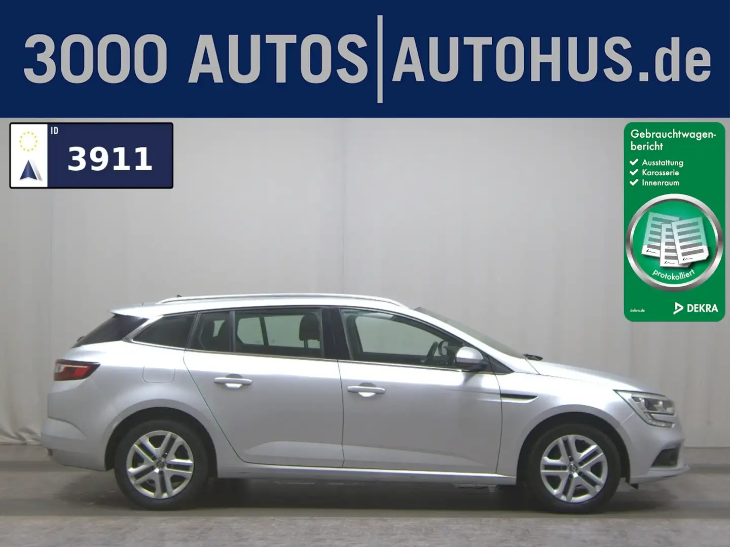 Renault Megane Grandtour 1.5 BLUE dCi Business Navi PDC Grau - 1