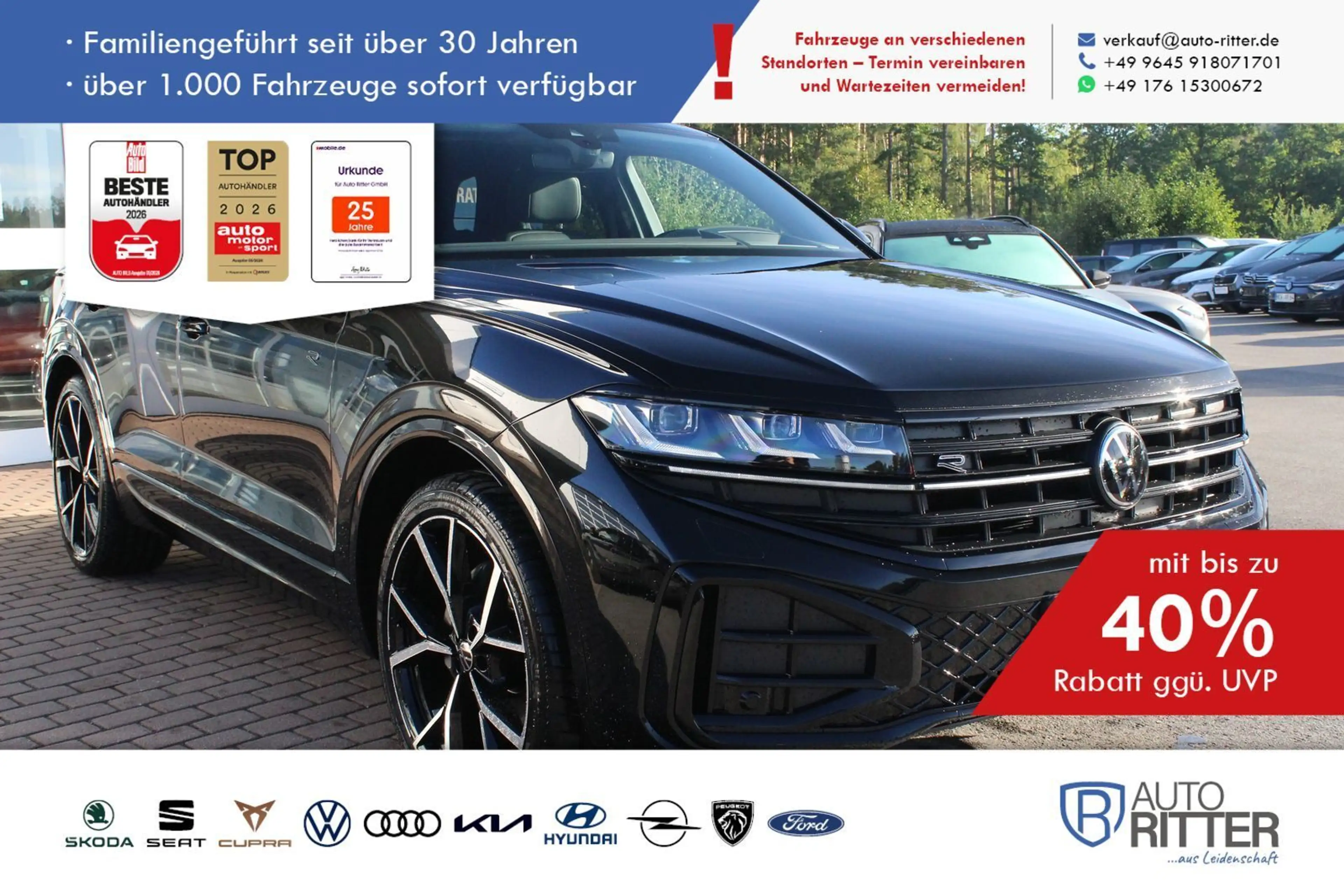Volkswagen Touareg R-Line Final Edition Pano+SHZ+CarPlay...