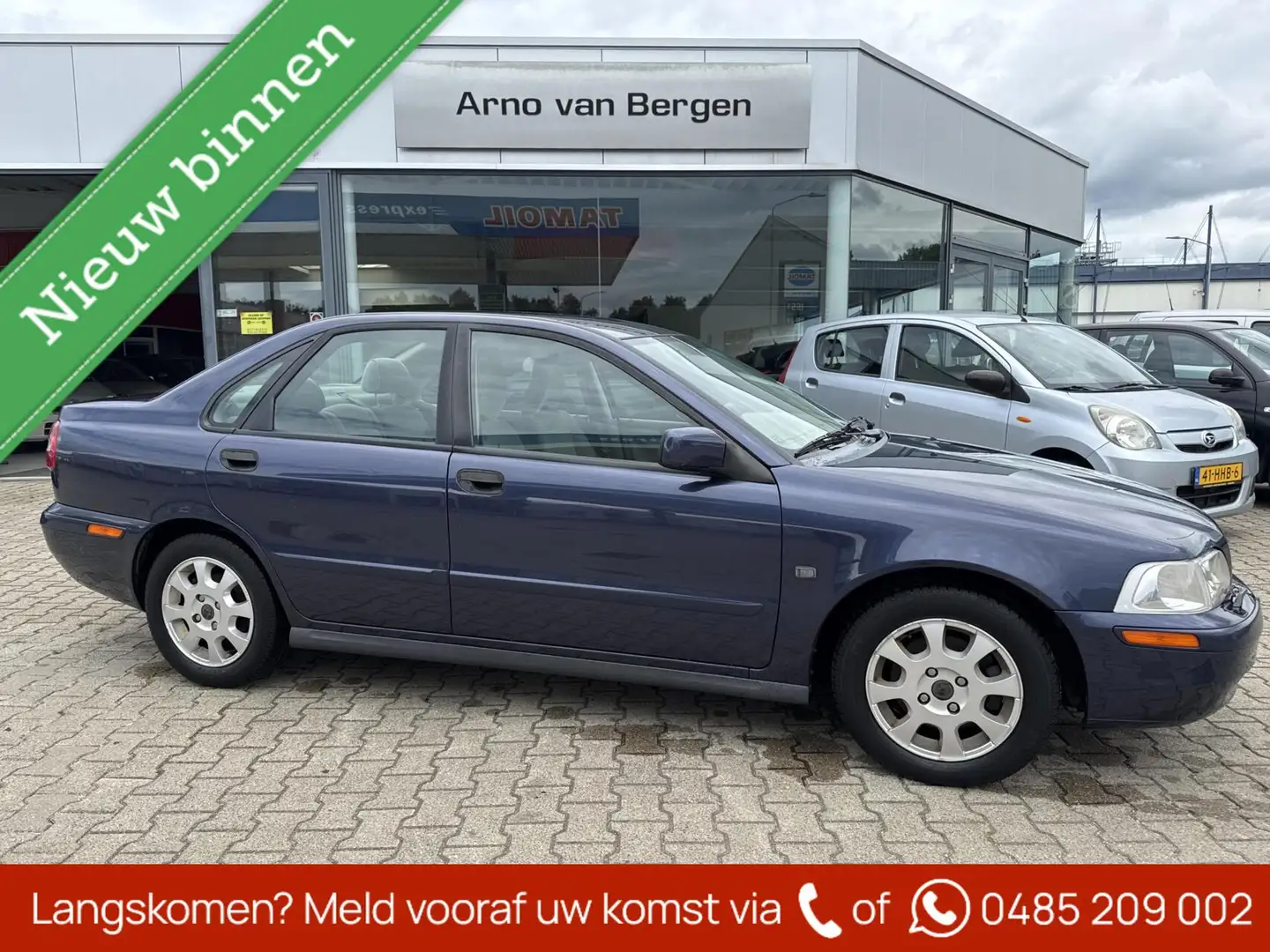 Volvo S40 1.8 Europa, automaat, climatronic, cruisecontrol, Azul - 1