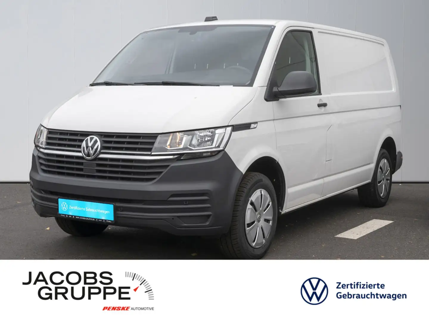 Volkswagen T6.1 Transporter Kasten 2.0 TDI EcoProfi AHK, Weiß - 1