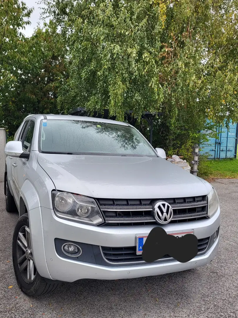 Volkswagen Amarok Highline Double Cap 4x4 m. Differenzialsperren Silber - 2