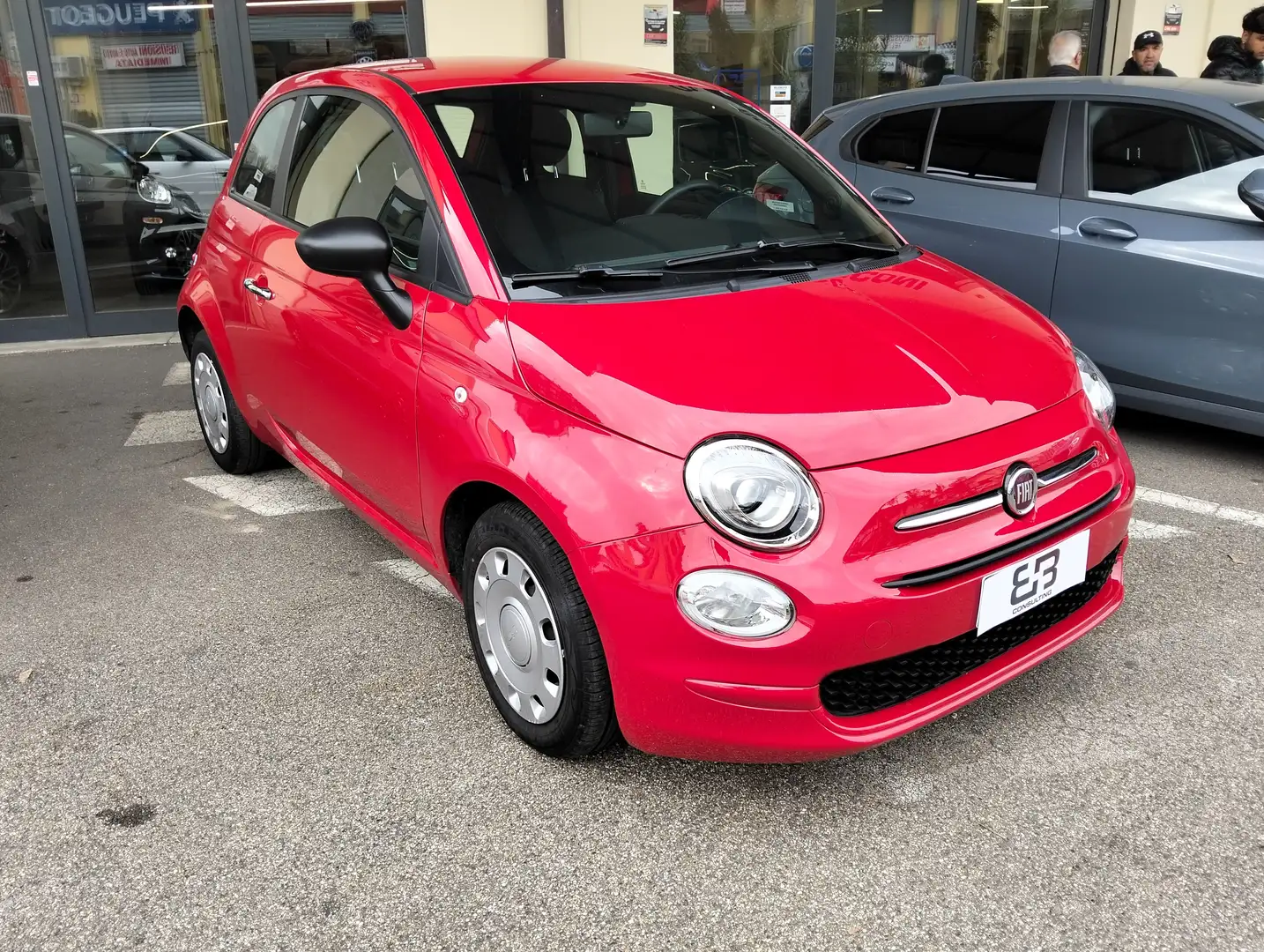 Fiat 500 1.0 hybrid Connect 70cv Adatta neopatentati Rouge - 2