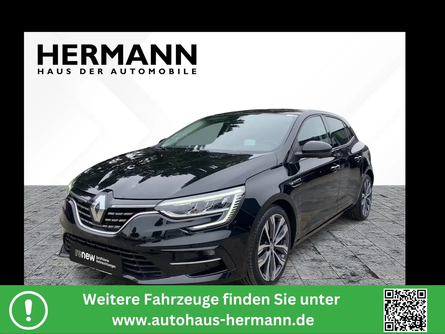 Renault Megane E-Tech Megane IV 1.6 E-TECH 160 Intens CAM*LED*NAVI*SHZ Schwarz - 1