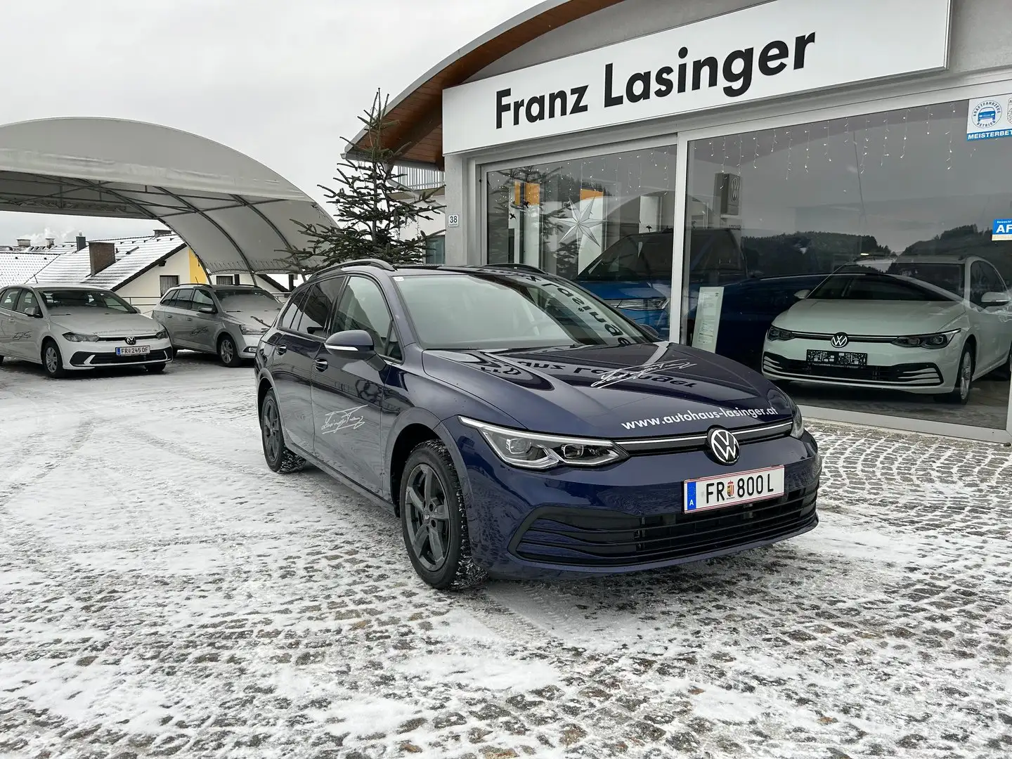 Volkswagen Golf Variant Life TDI 4MOTION DSG Bleu - 2