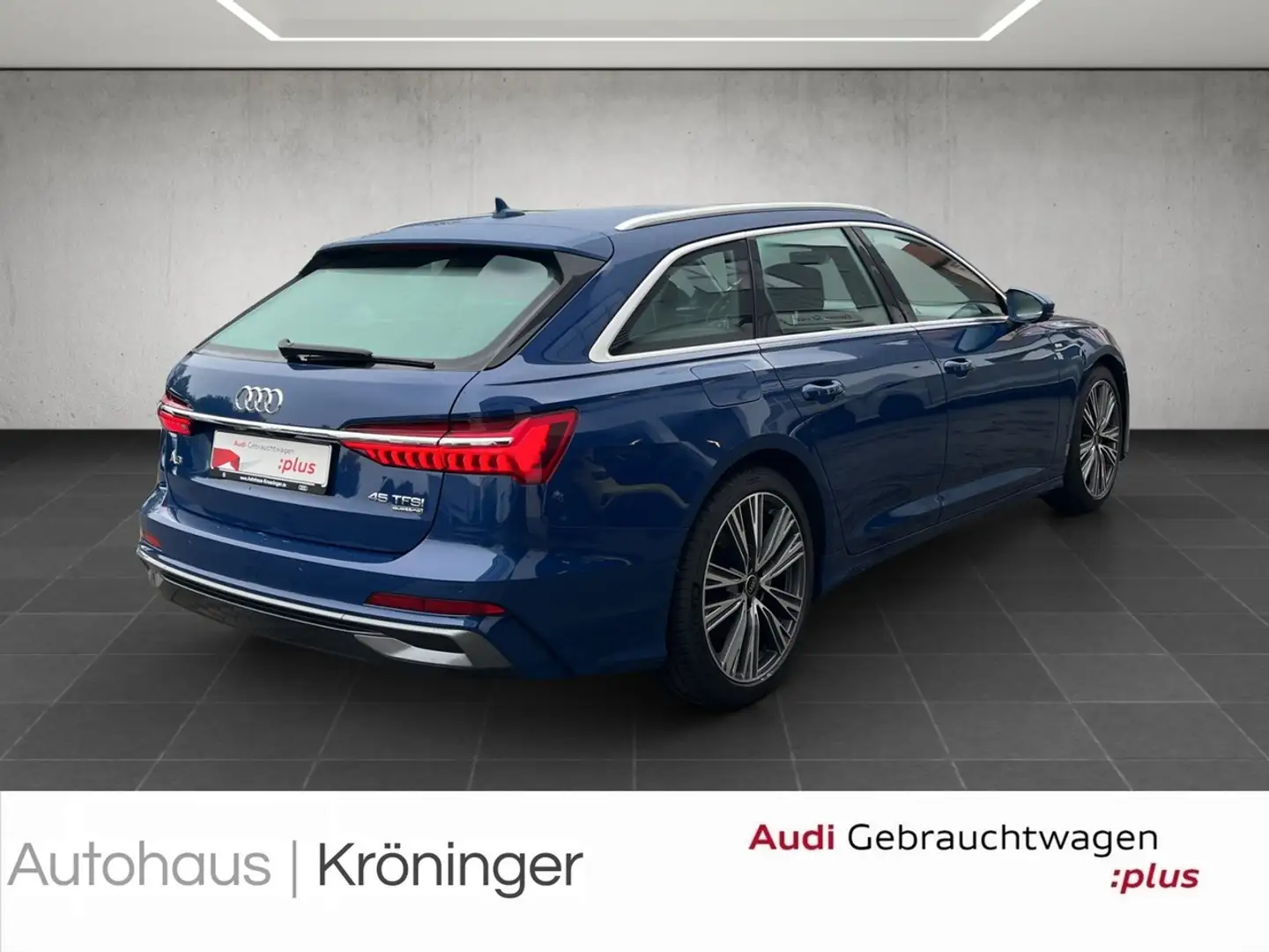 Audi A6 Avant 45 TFSI quattro S line HUD HD-Matrix Blau - 2