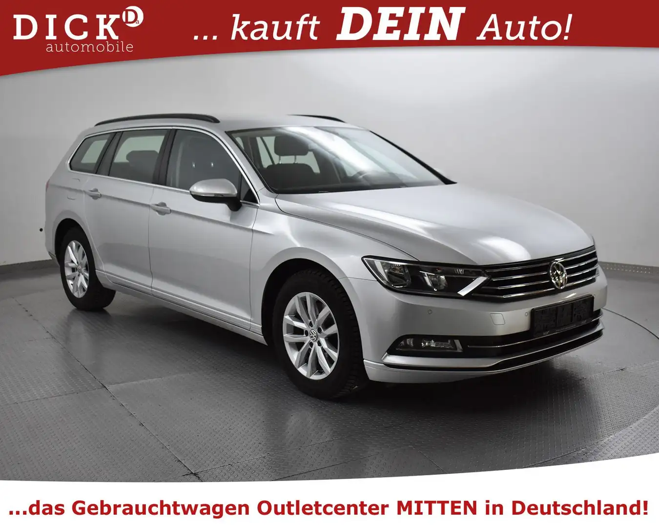Volkswagen Passat Variant Passat Va 1.5 TSI Comfor NAVI+SHZ+KAMER+ACC+AHK+ Silver - 1