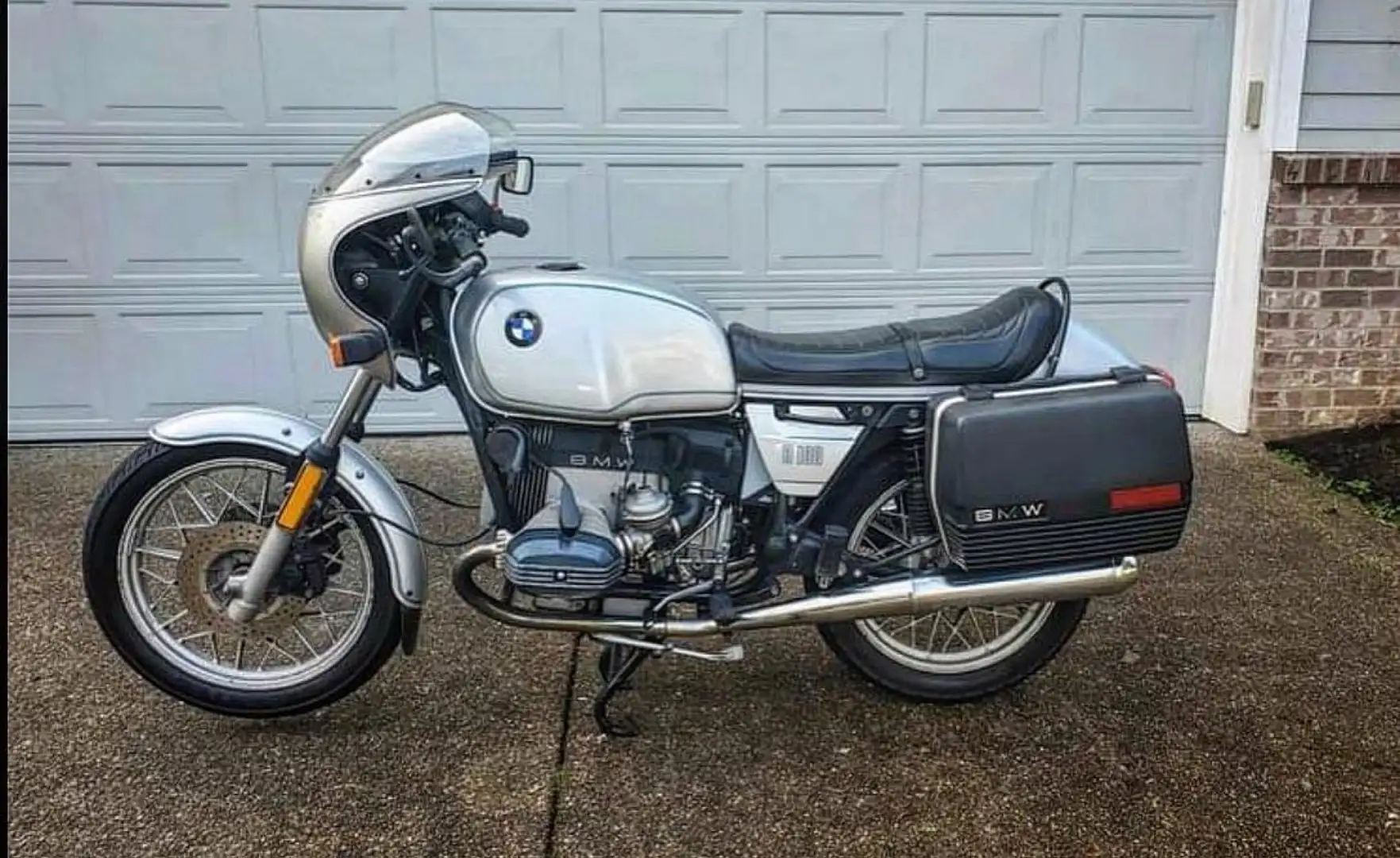 BMW R 100 Plateado - 1
