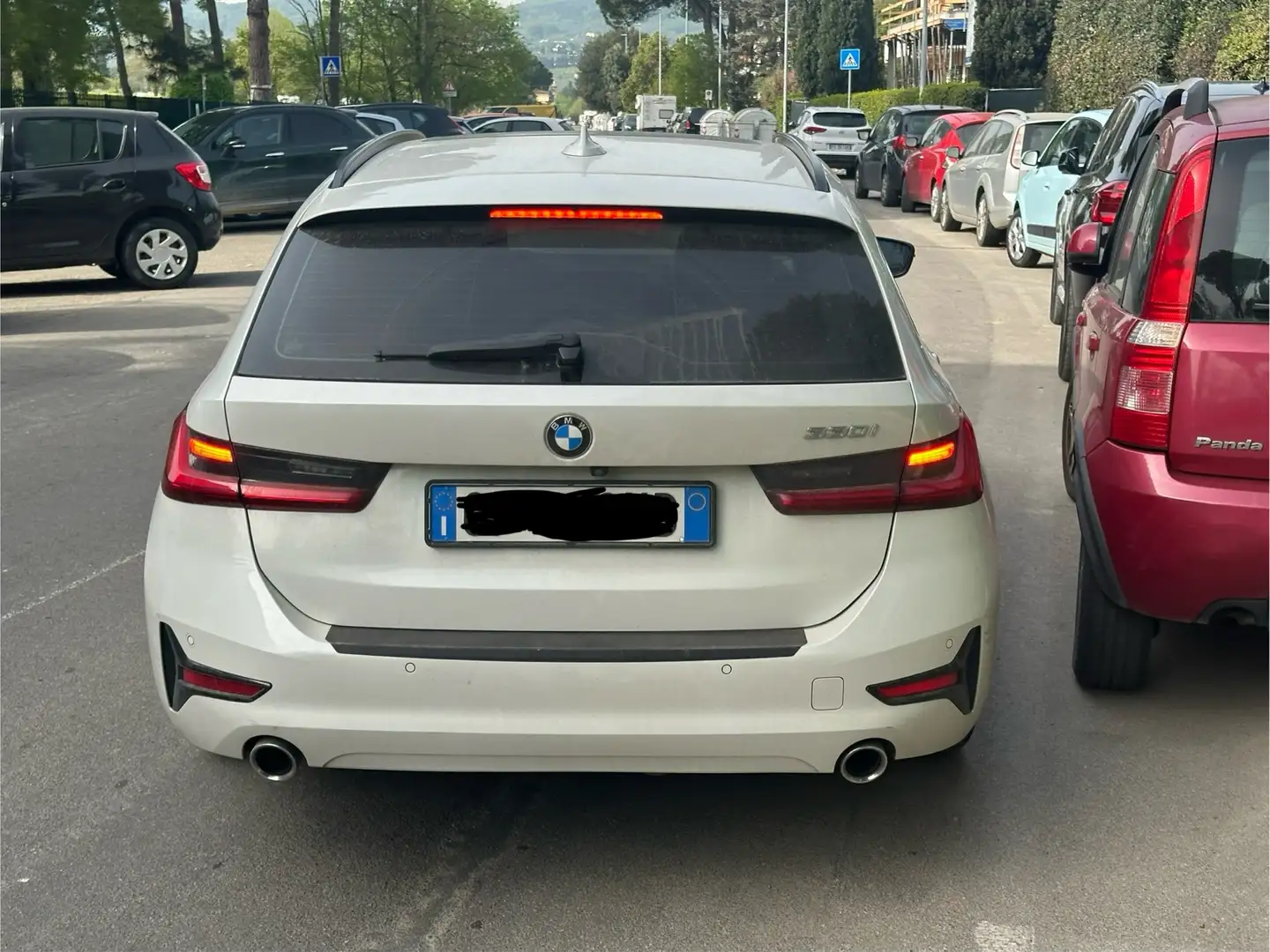 BMW 330 330i touring Bianco - 2