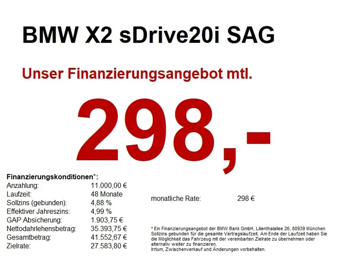 BMW X2 sDrive20i SAG M Sport AHK/iGlow/LHZ/LED+/360 Grün - 1