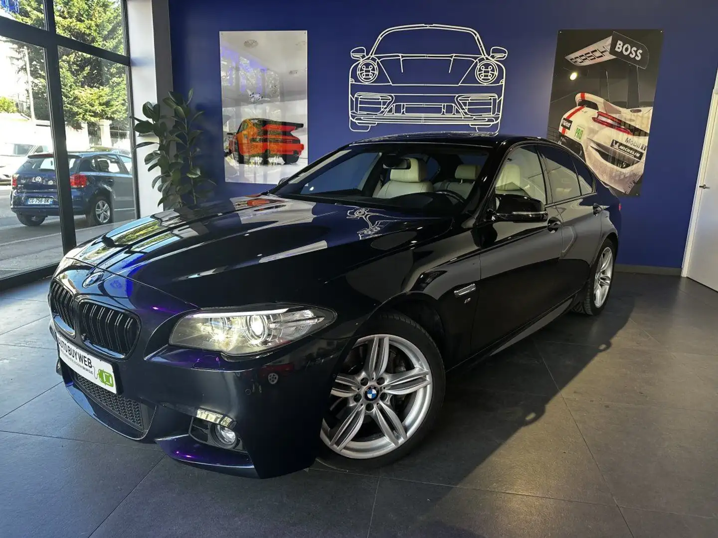 BMW 535 SERIE F10 LCI 535i xDrive 306 ch M Sport A Blue - 1