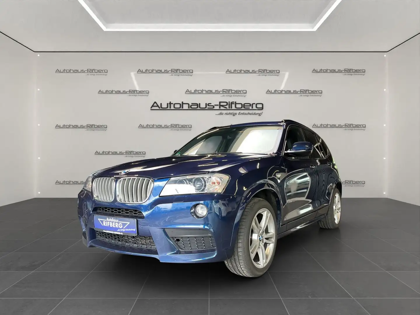 BMW X3 xDrive 35 d M Sport/HUD/AHK/KAMERA/NAVI/BI-XE Bleu - 1