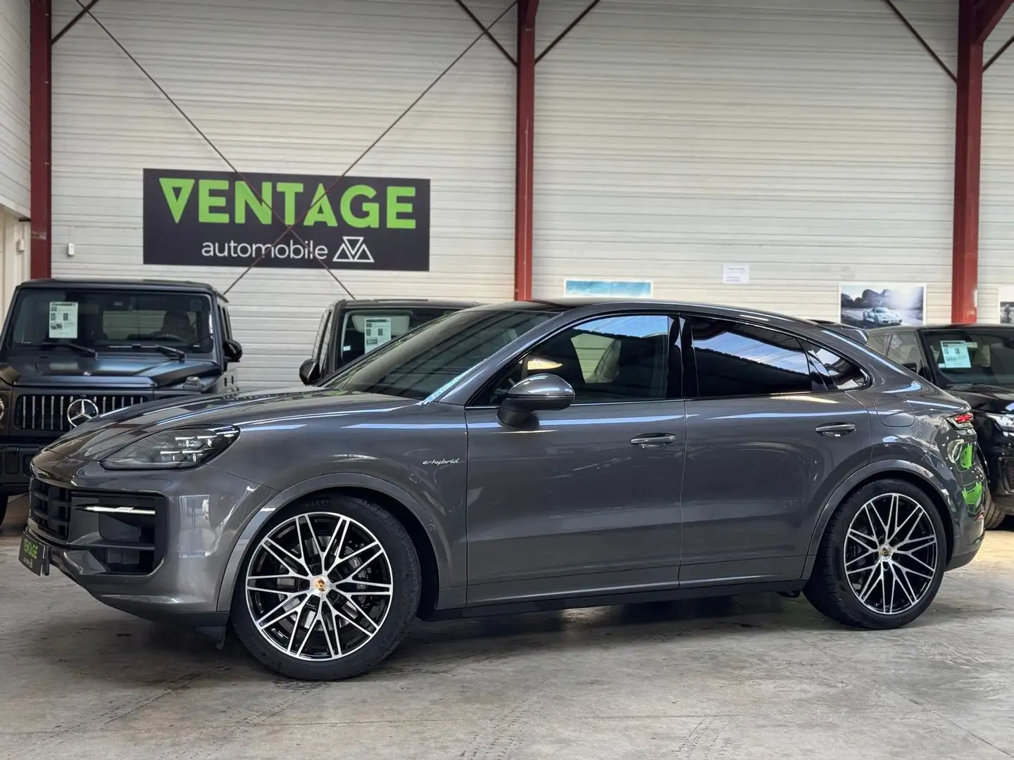 Porsche Cayenne cayenne coupé e-hybrid v6 3.0l 470 ch tva recup Gris - 1