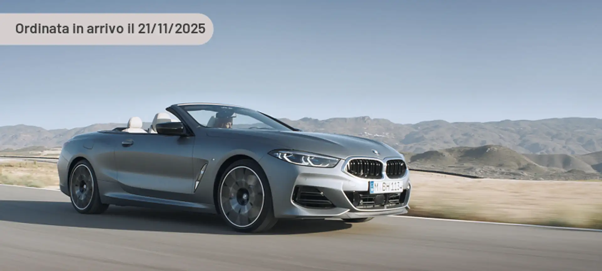 BMW 840 i Cabrio Argintiu - 2