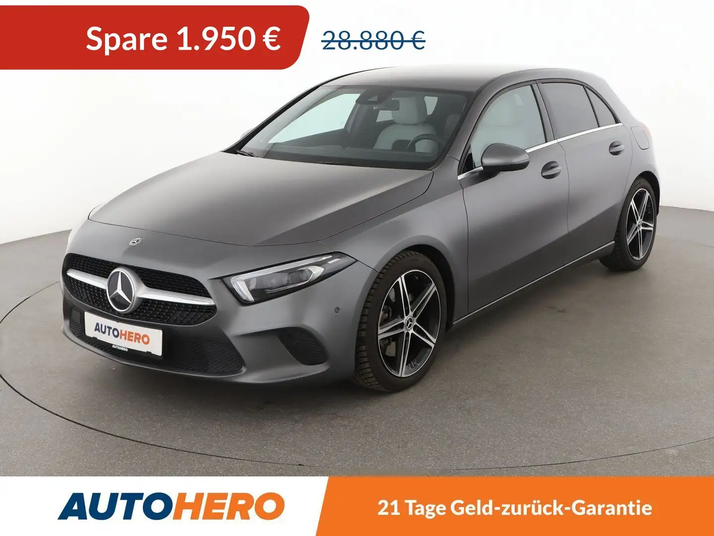 Mercedes-Benz A 250 4Matic Aut.*NAVI*MULTIBEAM*BURMESTER*CAM*SHZ* Grau - 1