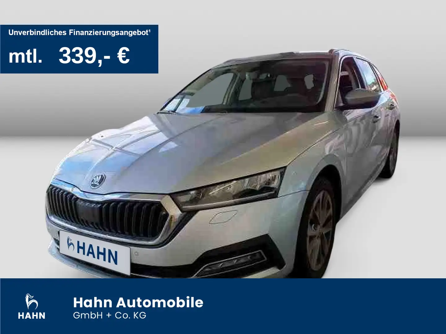 Skoda Octavia Combi 2.0TDI DSG Style AHK HuD LED PDC Silber - 1