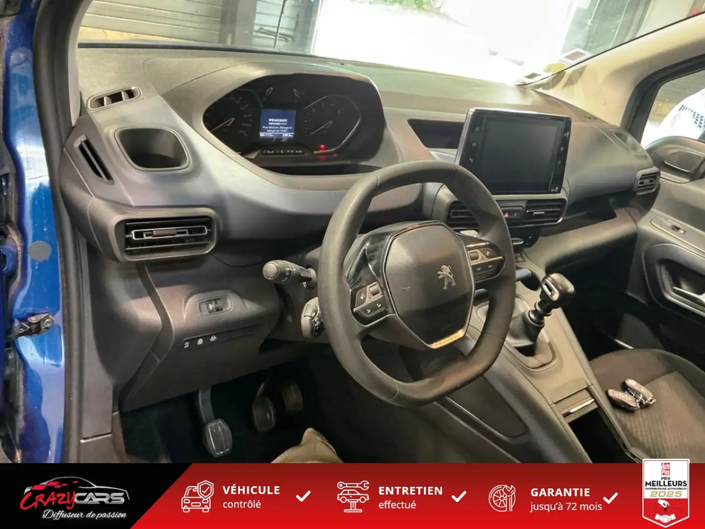 Peugeot Rifter Standard 1.5 BlueHDI 130  COMBI Allure  - CAM - AT Blau - 2