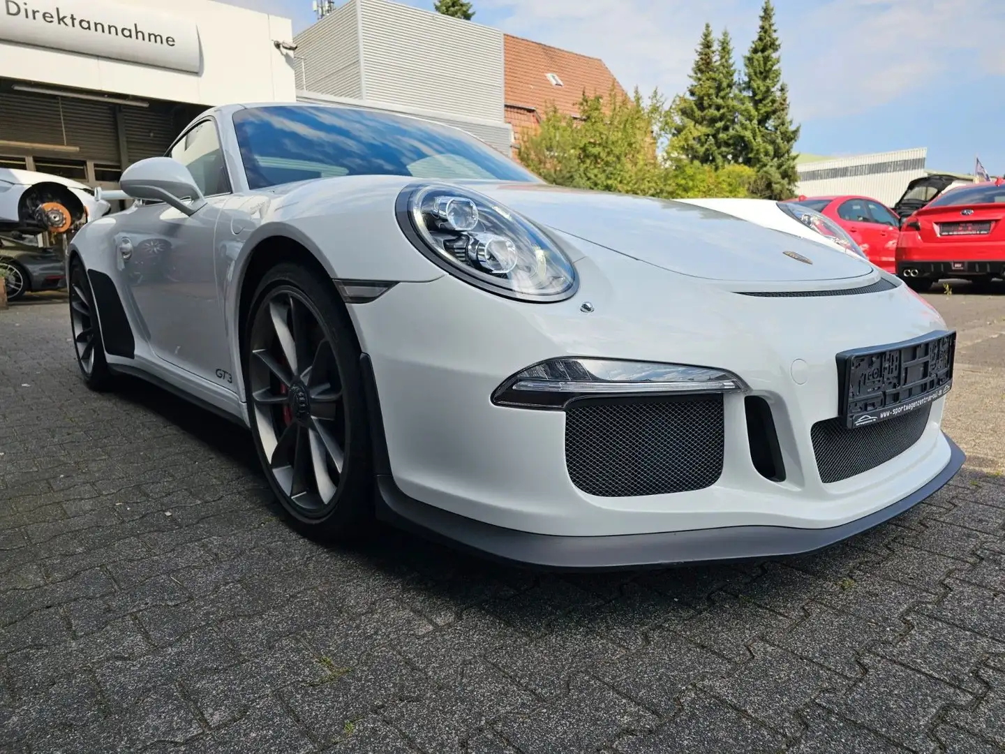 Porsche 991 911 GT3*CHRONO*KLAPPE*APPROVED*TÜVneu*1.Hand Weiß - 1