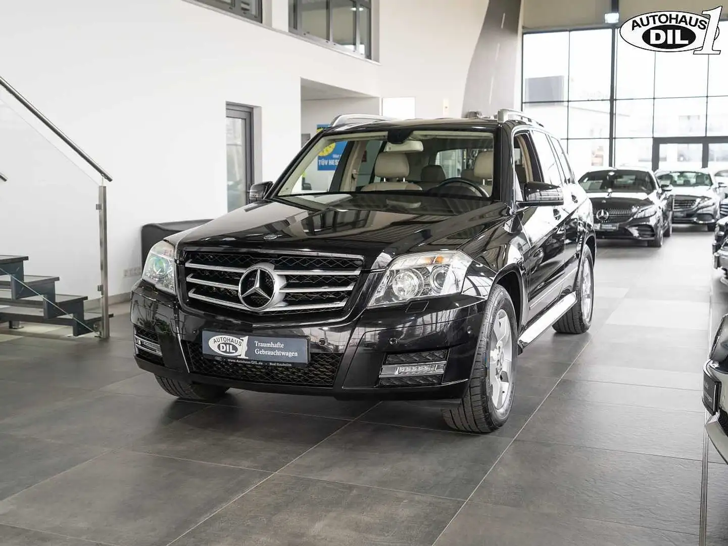 Mercedes-Benz GLK 350 CDI DPF 4Matic *Sport-Paket* NAVI Negro - 2