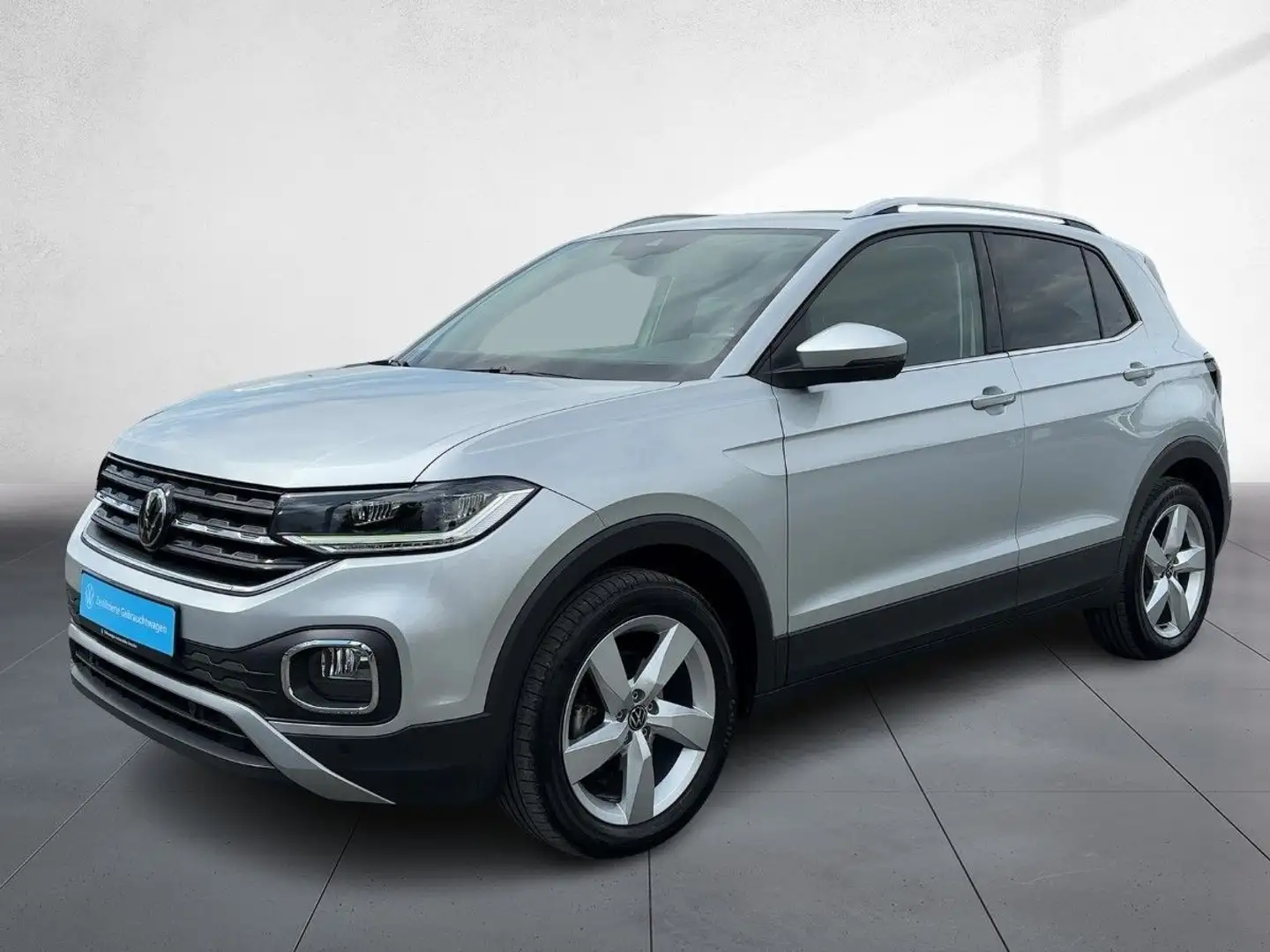 Volkswagen T-Cross Style 1.0 TSI LED NAVI APP KAMERA ACC Zilver - 2